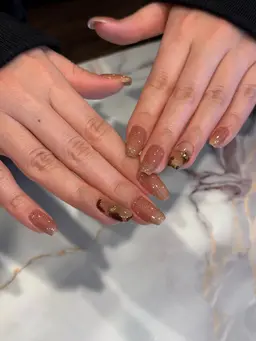 ⭐︎シンプルネイルお好きな2本アート♪◆オフケアフィルイン込み♪