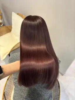 【艶髪★★★】イルミナカラー+最高補修ケラチントリートメント