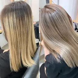 ブリーチリタッチ+オンカラー+TOKIO トリートメント