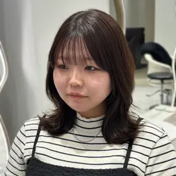 【4月限定‼️】ミディアムカット+トリートメント✨4/23不可❌