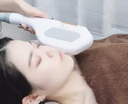 美肌お顔脱毛⭐️酸素パック＆コラーゲン保湿パック＆スチーム付