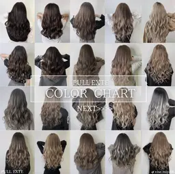 SNSや雑誌掲載で話題！【最高品質】プルエクステ💎最高品質プラチナ60本