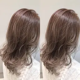 🌟ロング料金なし🌟スタイリストカット & デザインカラー(インナーカラーorハイライトorローライト含む20枚まで)