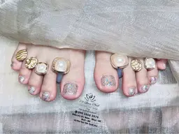 ワンカラー・フラッシュネイル・キラメキネイル ◇¥7000→¥5550オフ無料