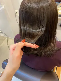 【平日限定当日予約ok】🫧カット+髪質改善カラー+トリートメント🫧
