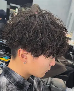 【メンズ限定】カット+ツイストスパイラルパーマ✨ ダメージ軽減コスメパーマ✨