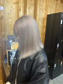 触れたくなる髪の毛に🫧ワンカラー➕バイカルテ3step( 外部補修 )⛸🤍