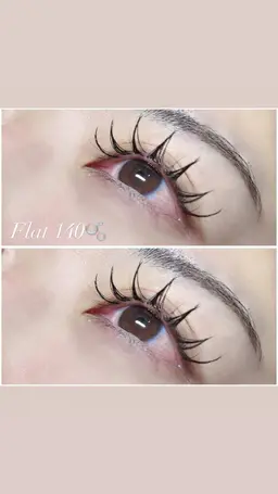 🎀フラットフラッシュデザイン相談コース🎀(仕上がり目安100​〜​140本)