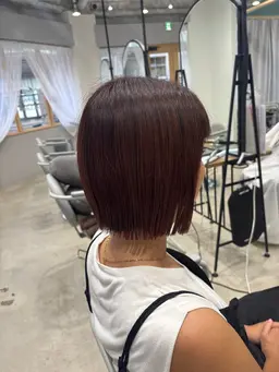 ［モデルクーポン］［すぐ予約NG］　　　　　ボブカット✨➕トリートメント