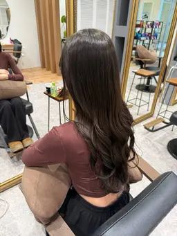 【圧倒的艶髪💫】ワンカラー＋3stepAujuaトリートメント