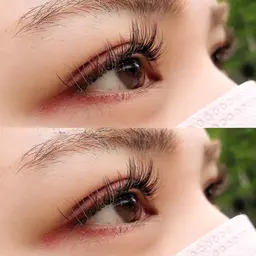 LEDマツエク🌈【💎クチコミ投稿でコーティングサービス💎/フラットラッシュ80本迄】