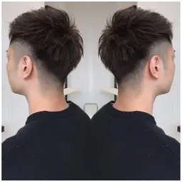 メンズ似合わせカット&ケアカラー😎眉カットサービス【5回目のご来店まで利用可】