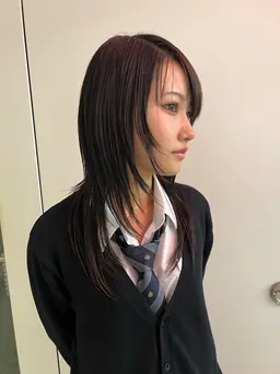 ウルフカット、レイヤーカット、ハッシュカット、韓国ヘア⭐️＋ワンステップトリートメント付🎀