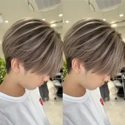 カット+カラー+ブリーチ