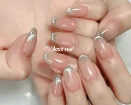 ★大人気No.1★ちゅるんネイルマグネットフレンチ