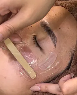 フェイスワックス＊眉毛ワックス付き