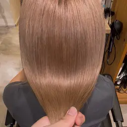 ダメージレスWカラー+髪質改善トリートメント