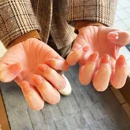 オフ有り ワンカラー or ラメグラ🩵