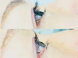 ラッシュリフト ケラチン入り トリートメントコーティング付き