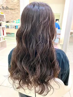 【朝ラク☀️】コテ巻き風デジタルパーマ✨＋カット＋💕髪質改善💕