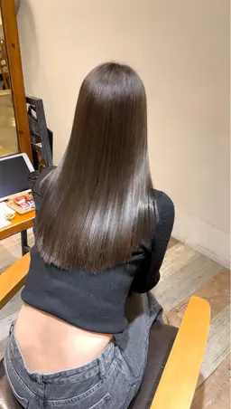 【ミニモ限定プライス🧸】カット＋髪質改善ヘアポテンツァトリートメント＋カラー＋RefaファインバブルVEENA