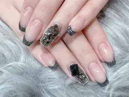 《オフケア込》💎クリアベースフレンチネイル💎