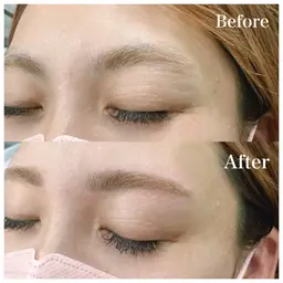 ラッシュリフト＆眉Wax脱毛（似合わせデザイン）