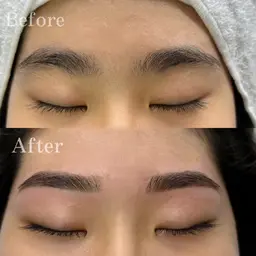 美眉アイブロウワックス（メイク込み）