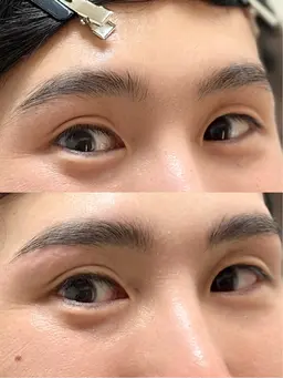 【メンズ】最新HBL〜ハリウッドブロウリフト〜(眉癖改善+WAX脱毛+スタイリング)90分