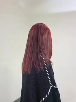 リタッチWカラー(ケアブリーチあり)🤍