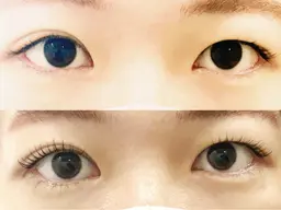 ダメージレス高持続パーマ⚪︎カクつきにくく、バラつきにくい⚪︎繰り返すたびにまつ毛が綺麗に→もちがよく来店周期が延びる