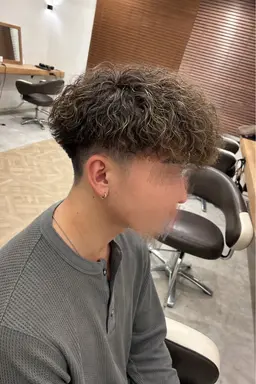 4月限定カット➕パーマ⚠️メンズのみ