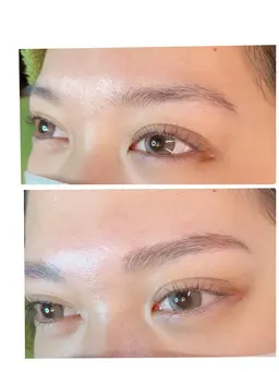 最先端ブロウリフト(眉毛パーマ)&Wax眉毛脱毛&大人気似合わせまつ毛パーマのトリプルセット❤️❤️❤️