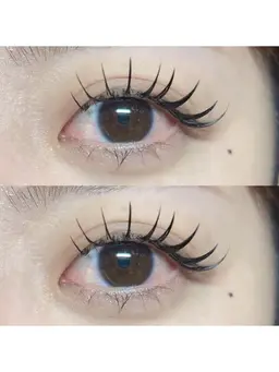 マツエク140本(オフ込)フラット+¥500/カラー+¥1000/コーティング+¥600/LED+¥1000