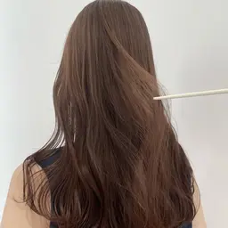 🍒 ブリーチなしで透明感 🍒 ワンカラー＋トリートメント