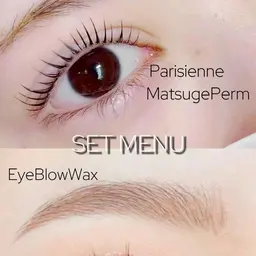 🍒´-【セット】🌸まつ毛パーマorパリジェンヌ＋ハリウッドブロウリフト(WAX込)★研修モデル