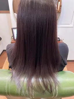 【期間限定🎁】【極上髪質改善✨】こだわりの酸性ストレート＋ケラチントリートメント（メンテナンスカット付き）