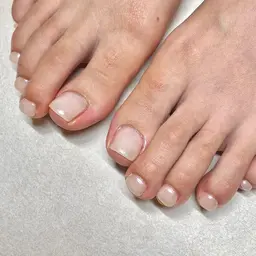 《夏前キャンペーン🐑》フットネイル🍃ワンカラー¥3,690/オフ込み/ラメあります