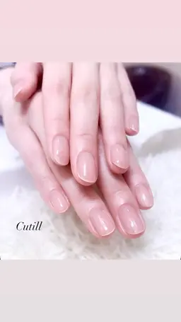 仕事OK･学校OK･爪のお悩み改善にも◎バレにくい自爪風ジェル