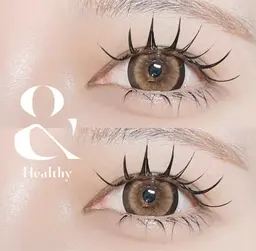 【根元からぱっちり✨️】🎀アンドヘルシー🎀《フラットラッシュ80本》♥エクステ×パーマ♥