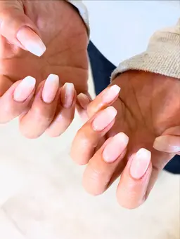 ラメグラデーションネイル💅(オフ込み)