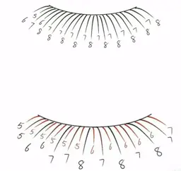 【下まつ毛】フラットラッシュ つけ放題♪ (単品予約不可)¥2500