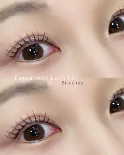 【✨🆕韓国で話題！！マスカラパーマ🇰🇷✨】まつげパーマ（パリジェンヌ含む）×ブラックティント🖤［コーティング付］