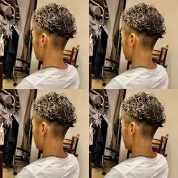 ❣️ コロナ対策ほぼマンツーマン接客メンズ限定❣️メッシュ+パーマ+カット