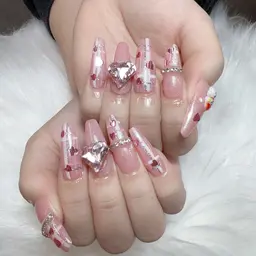 🍭【チップスカルプ】プラチナ10本やり放題🌟持ち込みデザイン