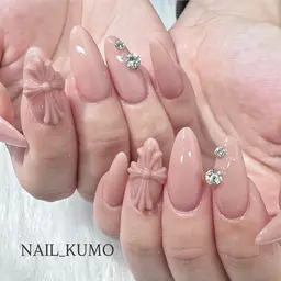 2026✨大流行デカクロムパーツネイル¥6500~