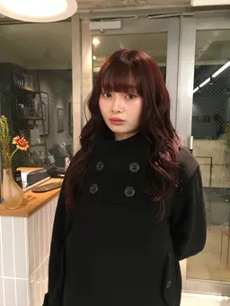 ブリーチなしwカラー➕トリートメント🩵