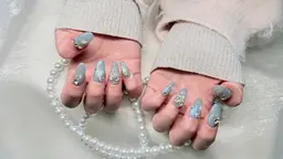 マグネット・ラメ・ミラー・グラデーション(いずれか1種類/2色まで・オフなし・チップなし)