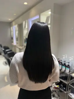 ヘアカラー+トリートメント⭐️