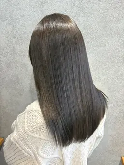 【圧倒的透明感　アディクシーカラー】 グレージュ/オリーブベージュ